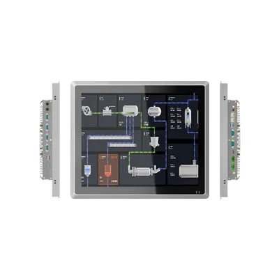 12.1 Pous Endistriyèl Panel PC Touch Screen